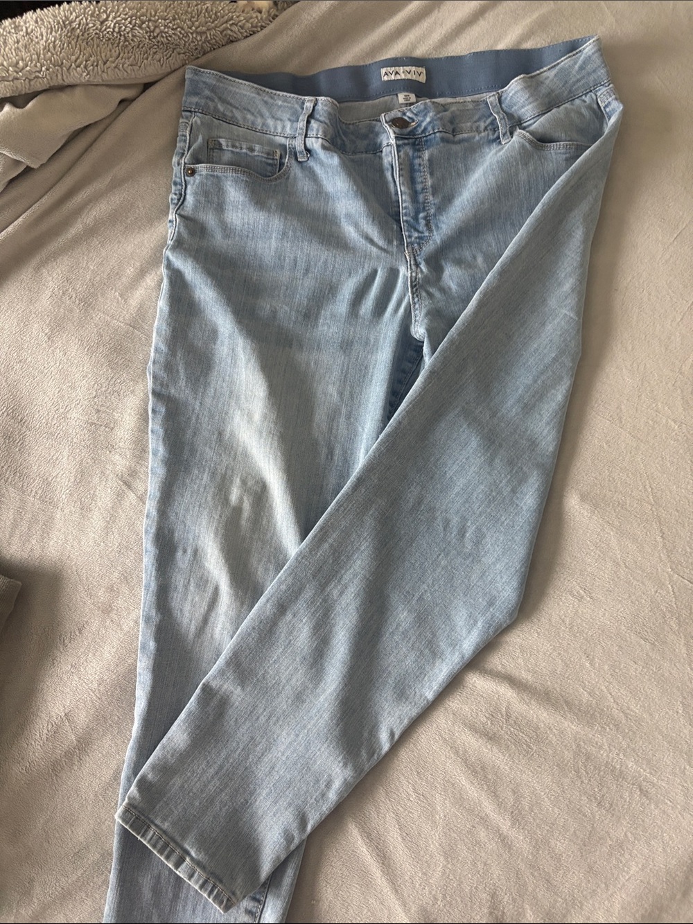 Ava & Viv Light Blue Denim Jeans